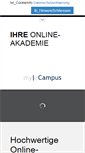 Mobile Screenshot of my-e-campus.com